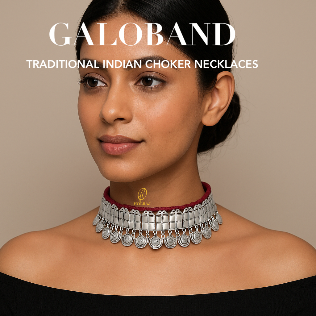 Galoband Silver Chokers In 999 Hallmark Holraj galoband-silver-chokers-in-999-hallmark-holraj