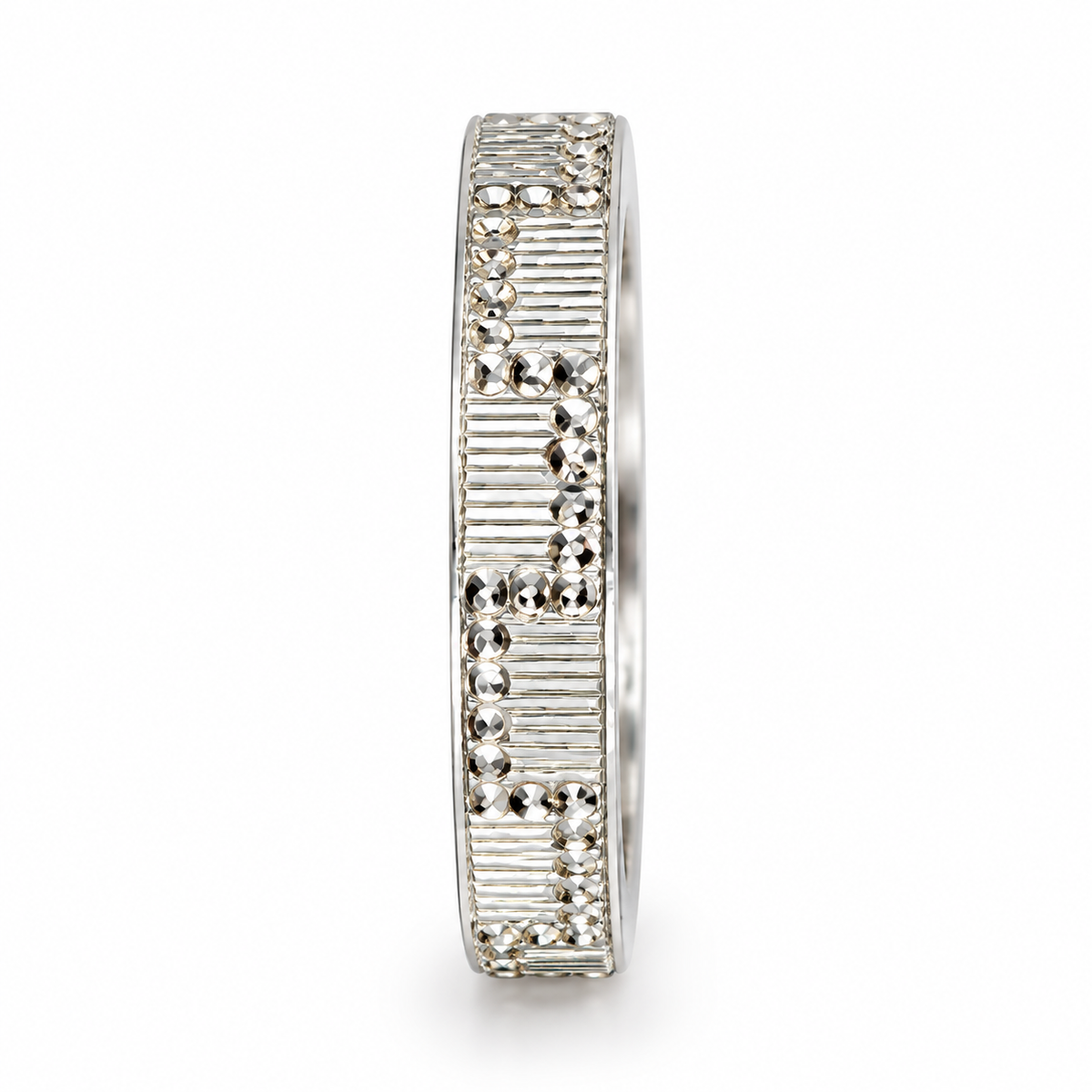 Holraj RajNaksh pure 999 Silver ring profile