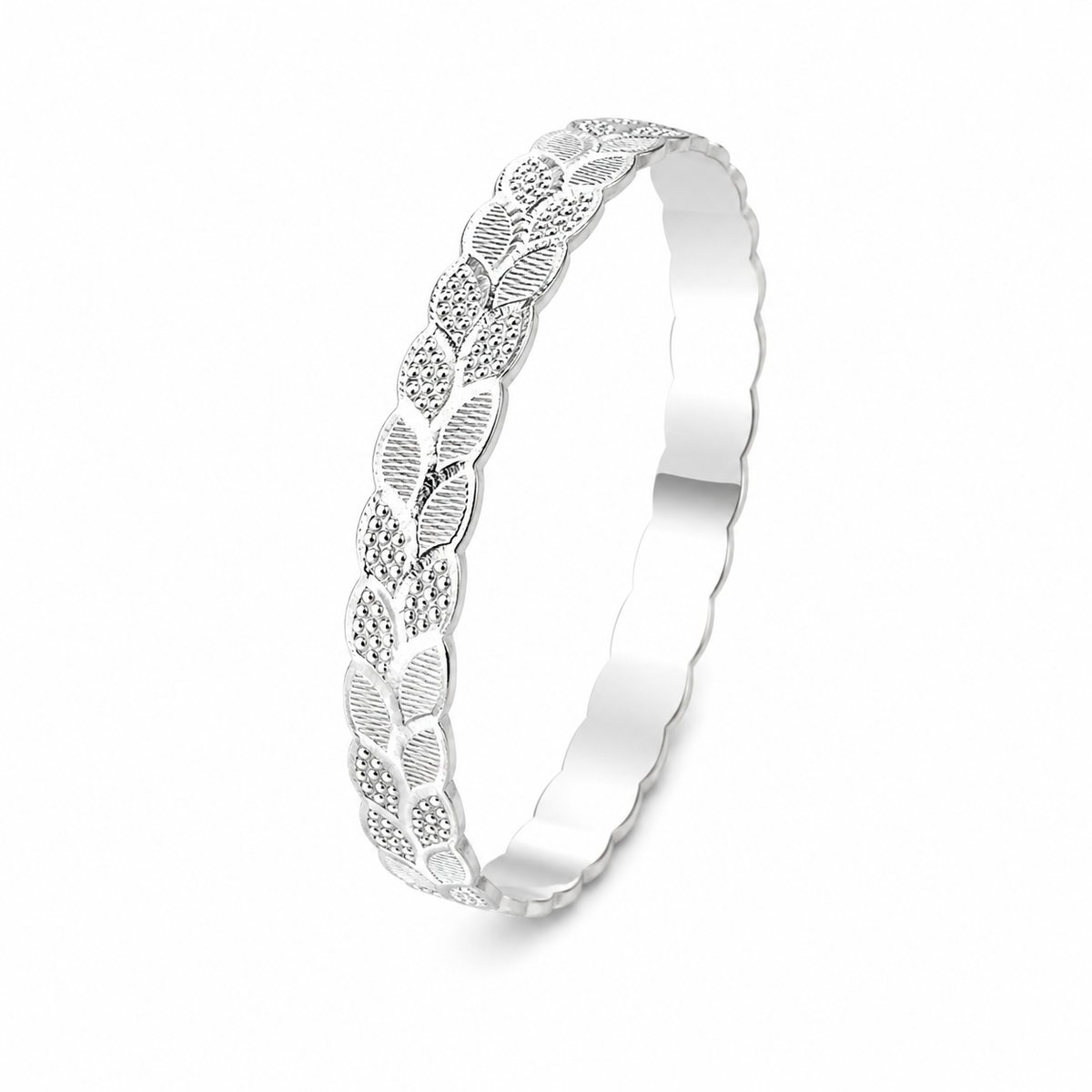 RajPallav™ 999 Pure Silver Bangle for Women