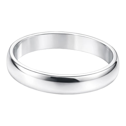 ShuddhCurve™ – 999 Pure Silver Band Ring (BIS Hallmarked)