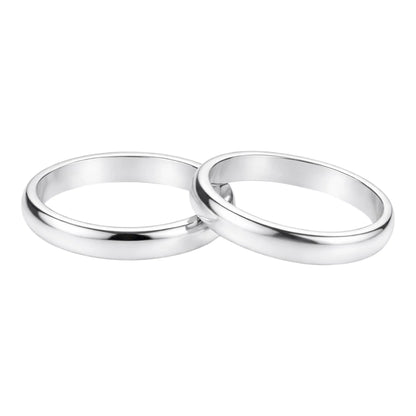 ShuddhCurve™ – 999 Pure Silver Band Ring (BIS Hallmarked)